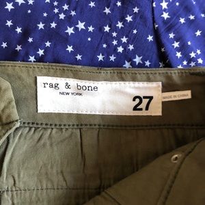 Rag and bone Buckley crop chinos